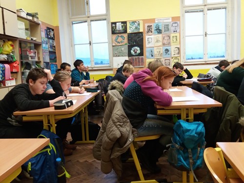 Osmáci absolvovali Dílnu tvůrčího psaní na dvorském gymnáziu
