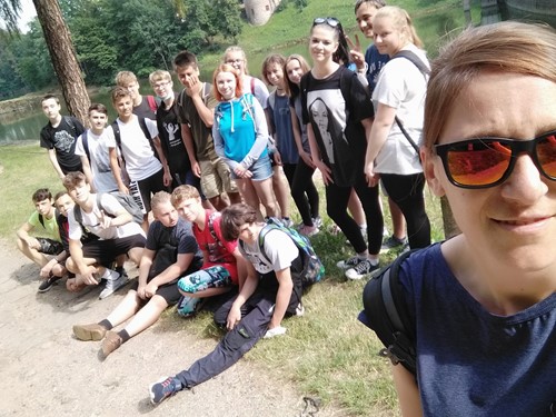 Závěrečné výletování deváté třídy