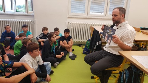 Beseda se spisovatelem Václavem Dvořákem