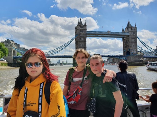 Zájezd do Londýna očima dětí
