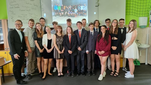 Slavnostní loučení deváťáků 2021/2022