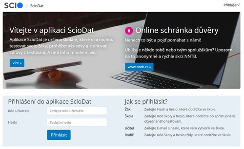 Získali jsme Ocenění žáků SCIO v Národním testování