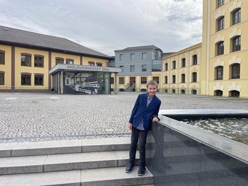 Předání ocenění v matematické soutěži Klokan