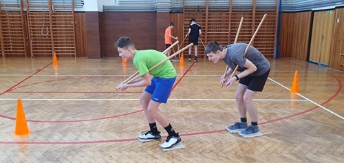Zimní olympijské hry v tělocvičně