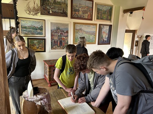 Návštěva Galerie Františka Šorma v Dolním Dehtově