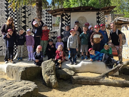 Výlet dětí z MŠ ze třídy Vrabčáci do ZOO