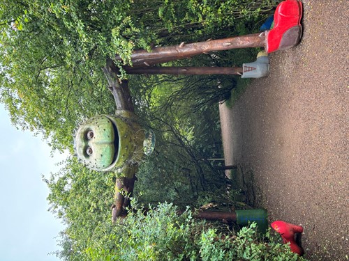 Pětka ve Fajnparku na třídním výletě🌦️