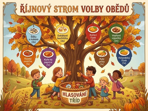 🍂 Říjnové menu pod taktovkou našich dětí!